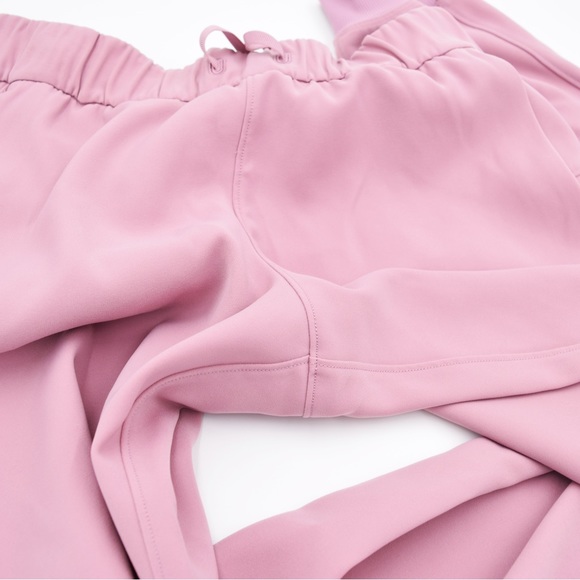 LULULEMON On The Fly Mid Rise Joggers Pink Taupe Size 6 - Picture 12 of 13